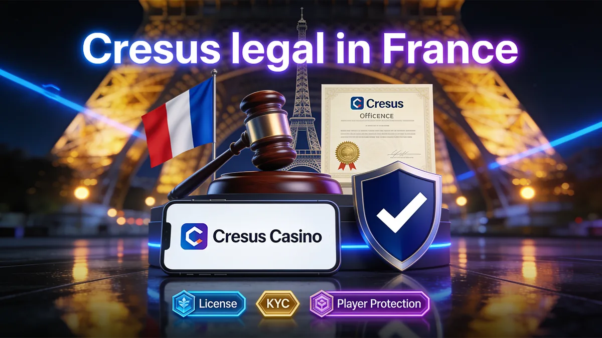 Cresus Casino — Licence et sécurité pour les joueurs en France